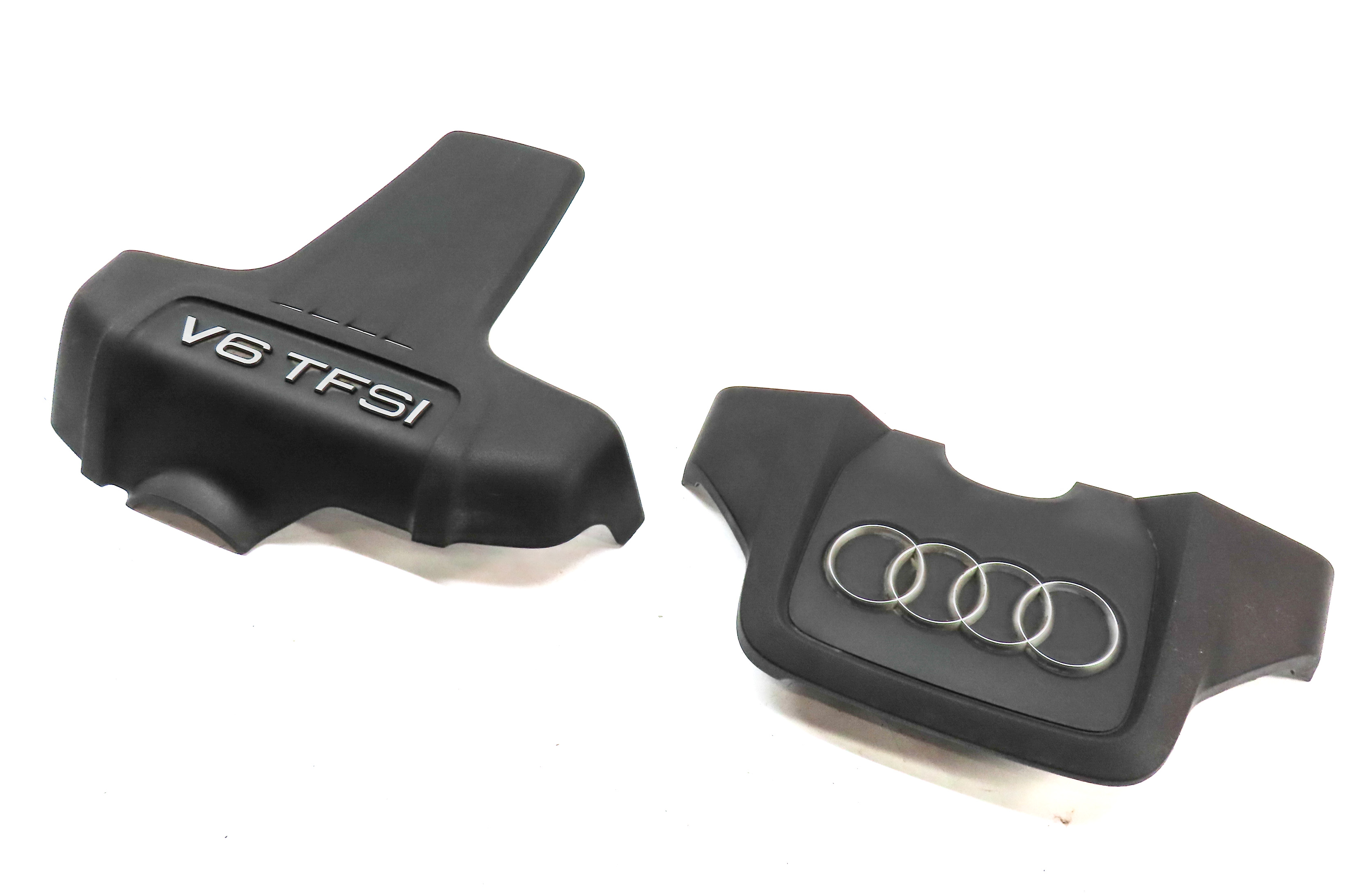 09-16 AUDI A6 A7 A8 Q5 Q7 S5 SQ5 3.0L SUPERCHARGED ENGINE COVER TRIM SET 2 — exact item pictured